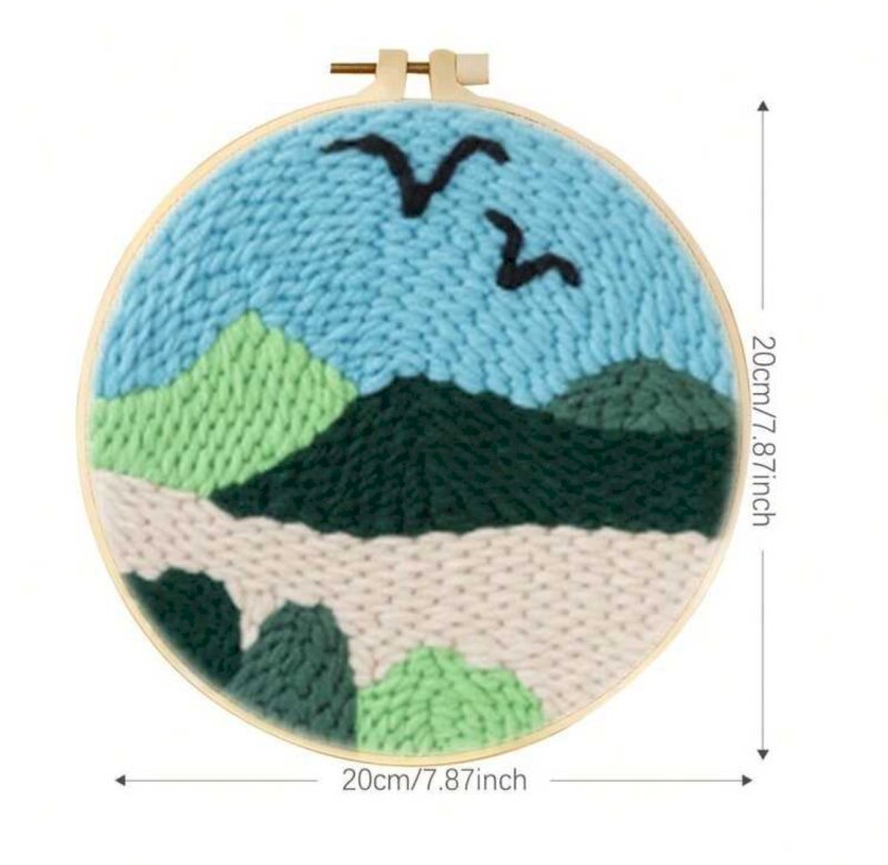 Poke embroidery set