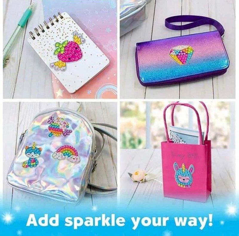 Diamond painting stickers