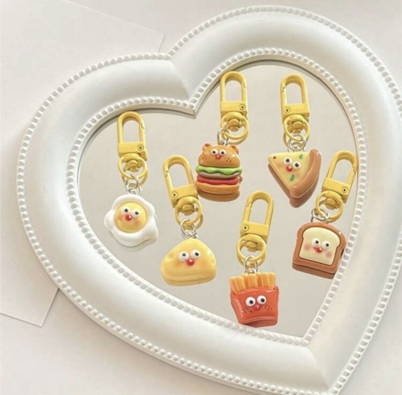 Keychains set - 6 Pcs
