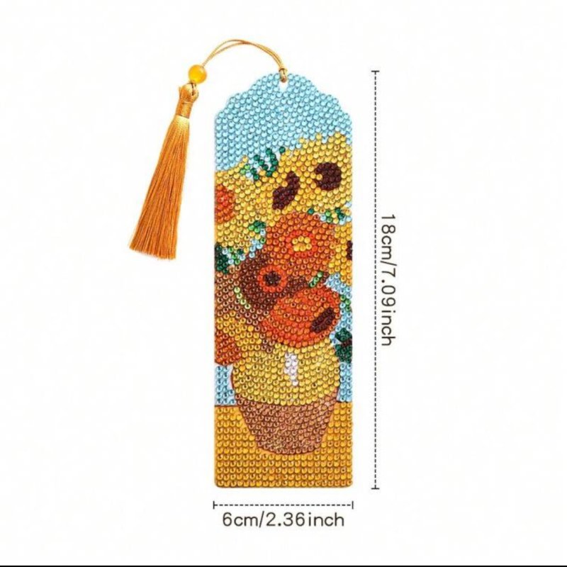 Diamond painting bookmarks