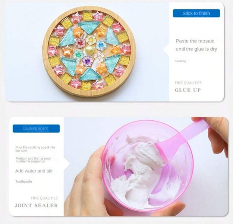 Mosaic craft set