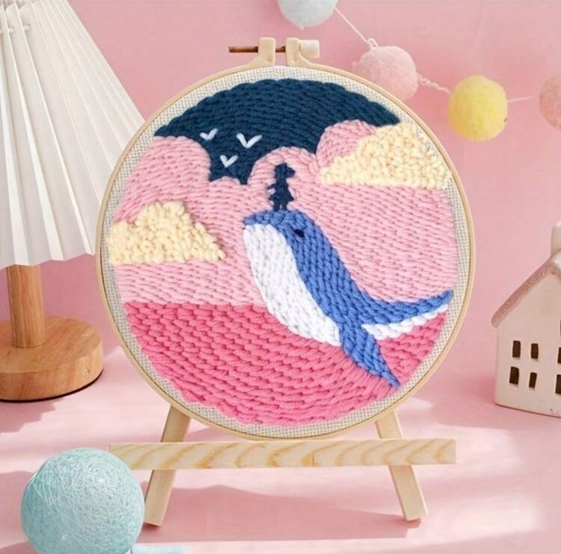 Poke embroidery set
