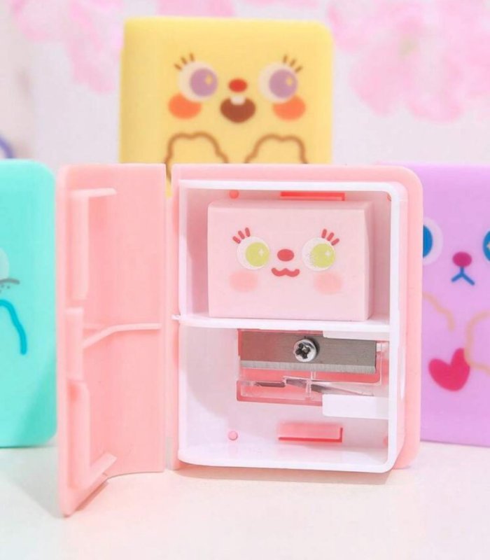 Eraser and sharpener