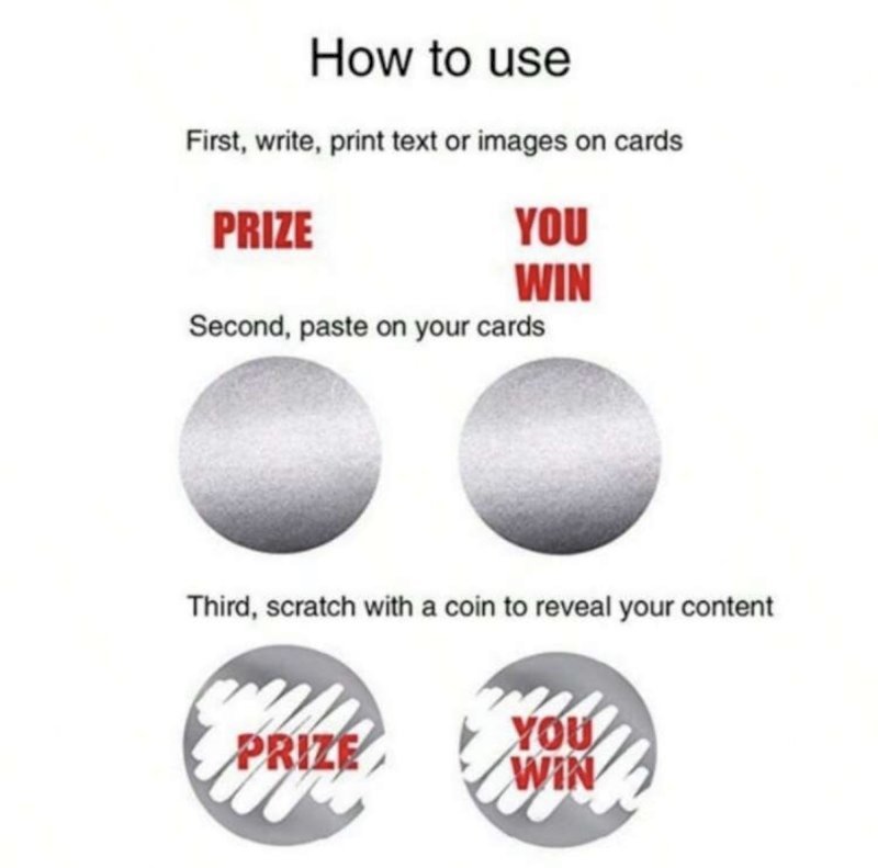 Scratch & Win 300 Pcs