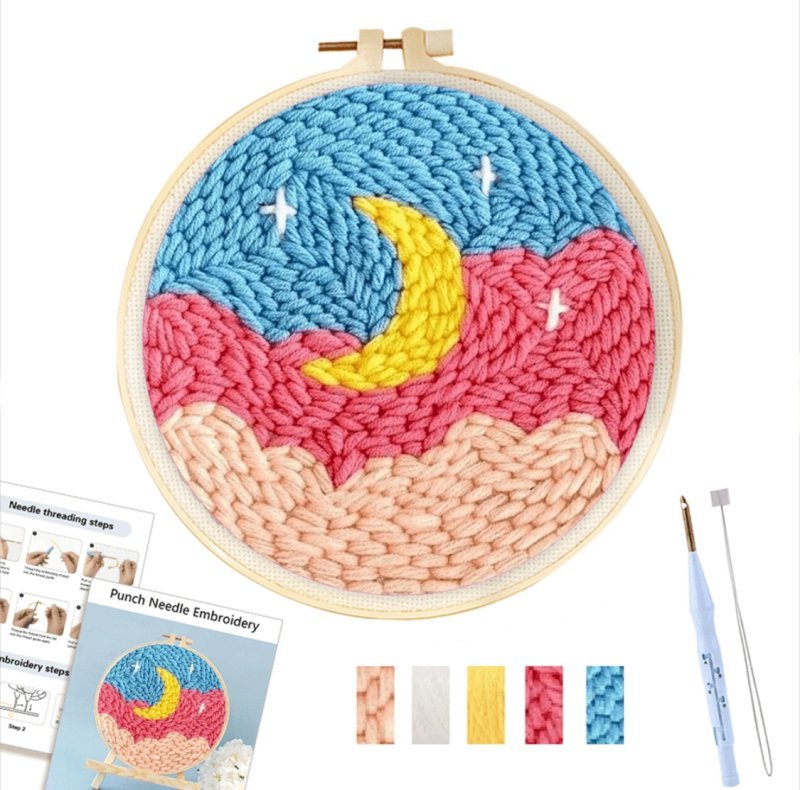Poke embroidery set