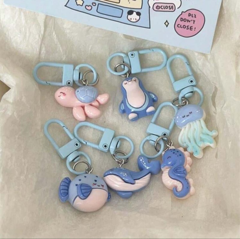 Keychains - 6 Pcs