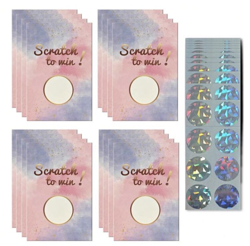 Scratch & win 10 Pcs