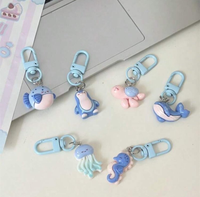 Keychains - 6 Pcs