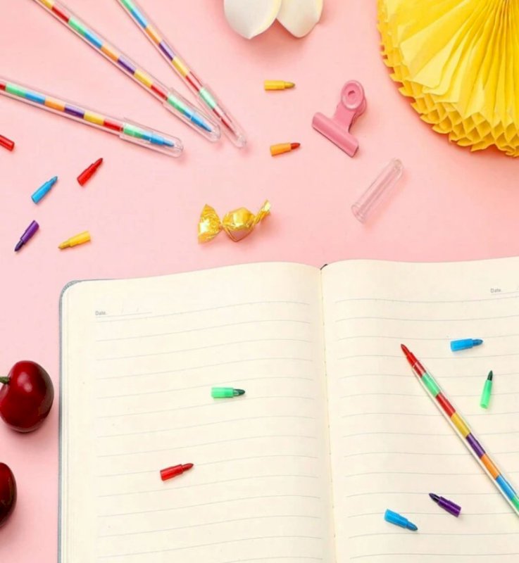 Crayon coloring pen