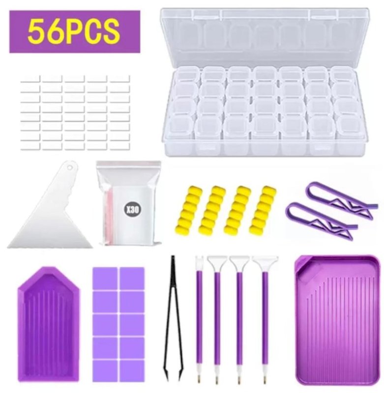 Diamond painting tools - 56 Pieces