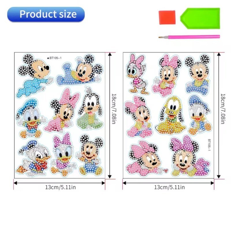 Diamond painting stickers