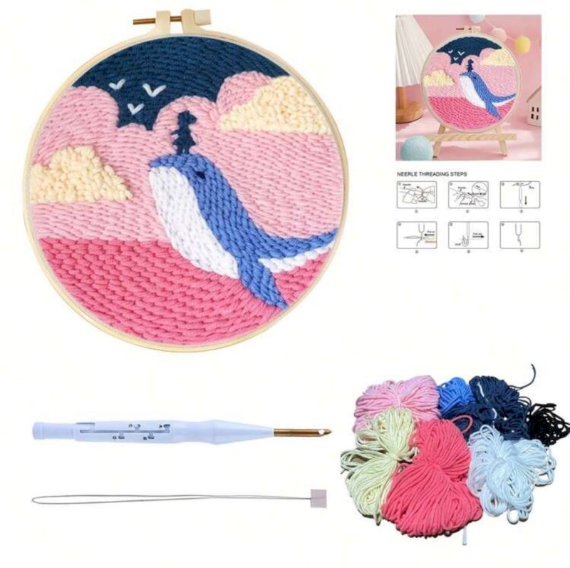 Poke embroidery set