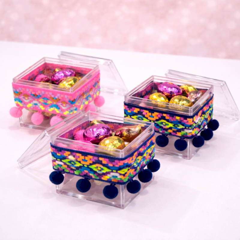 Acrylic box 6 Pcs