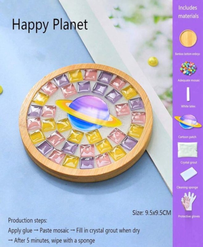 Mosaic craft set