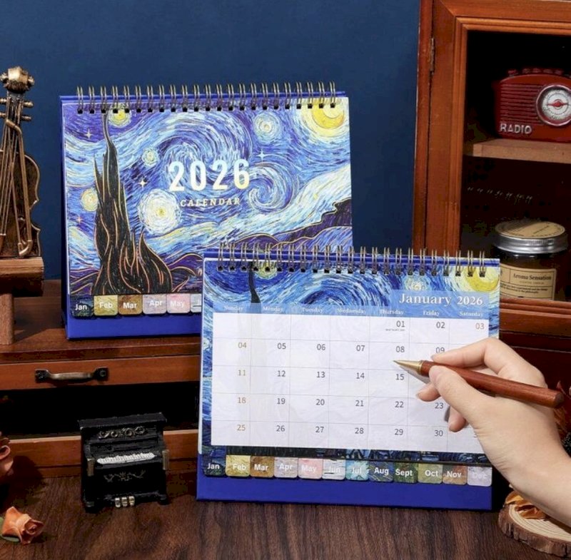 Vangogh calendar 2026