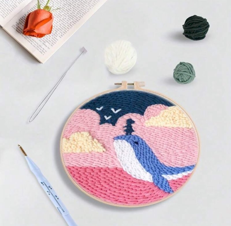 Poke embroidery set