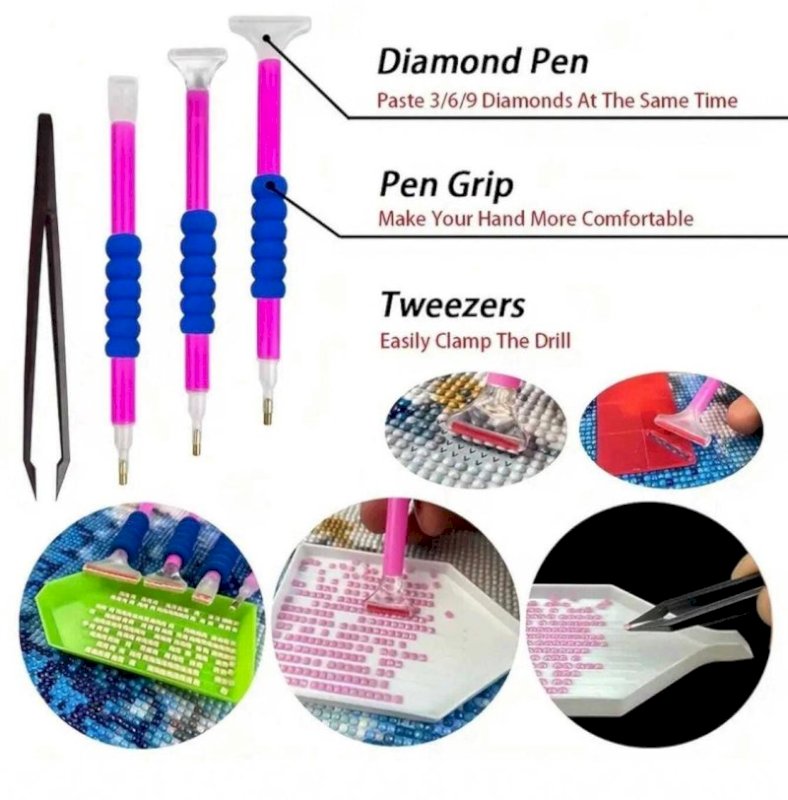 Diamond painting tools