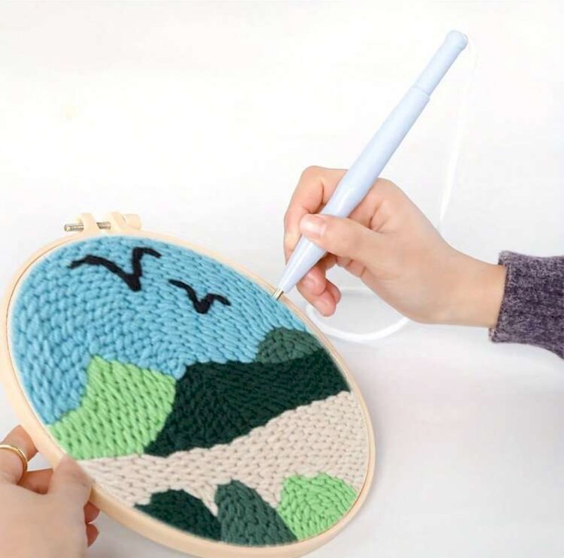 Poke embroidery set