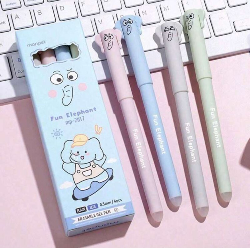 Erasable pen set