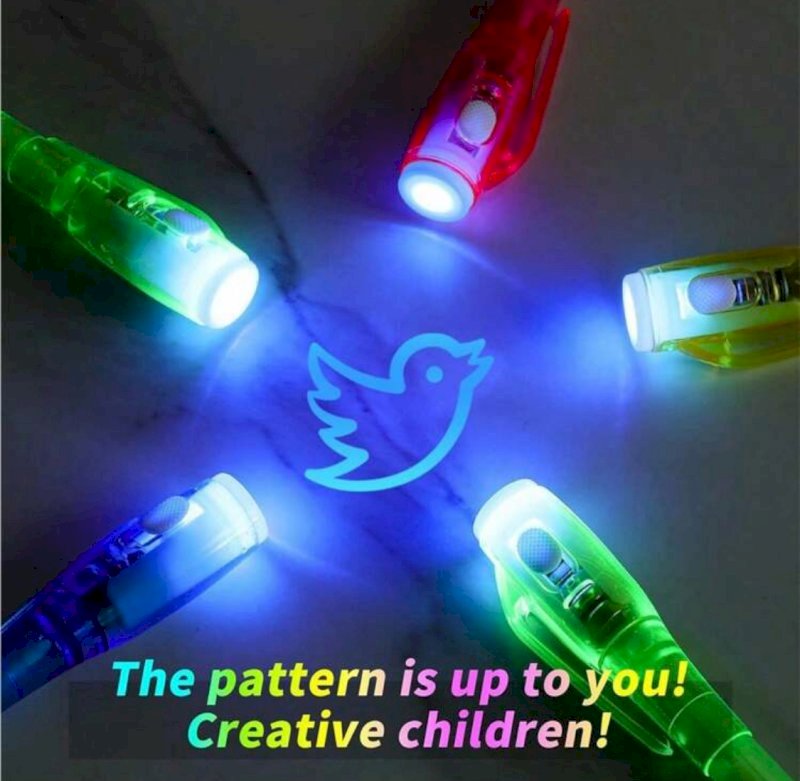 Glowing magic pen
