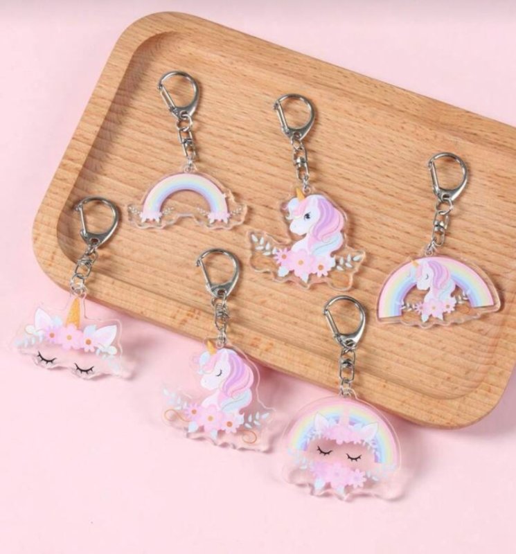 Keychains 6 Pcs