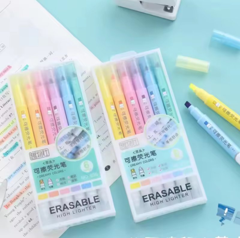 Erasable highlighter