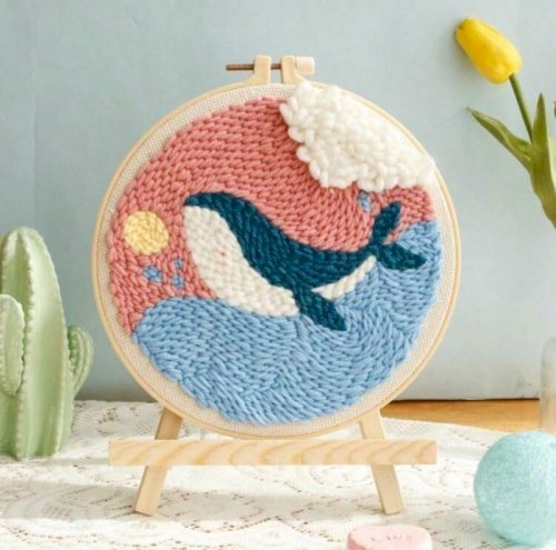 Poke embroidery set