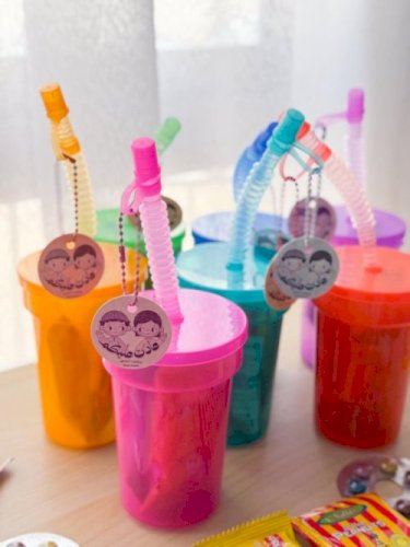 قرقاعون ١٠ قلاصات مع تعبئة