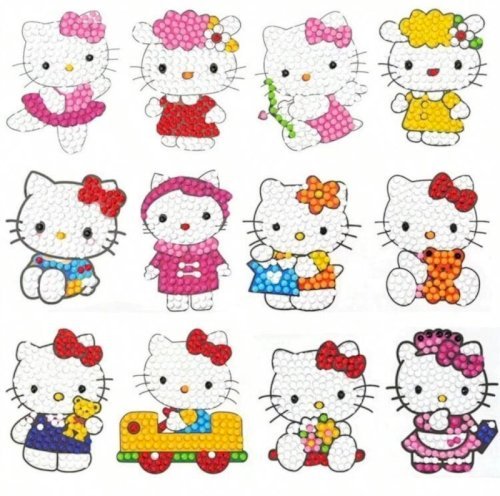 Diamond painting stickers