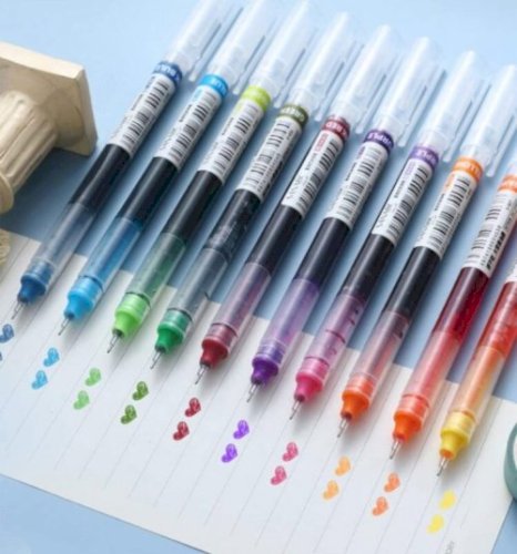 10 multicolor pen set