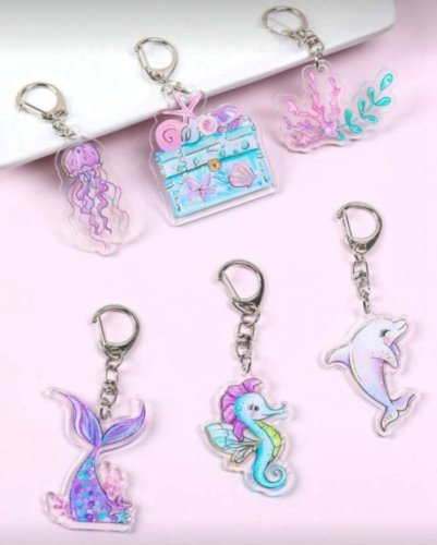Keychains 6 Pcs
