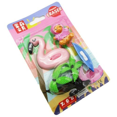 Flamingo eraser