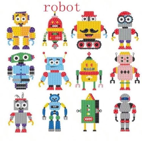 Diamond painting stickers