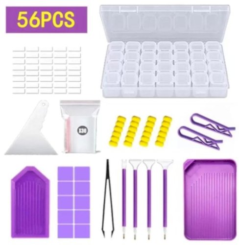 Diamond painting tools - 56 Pieces