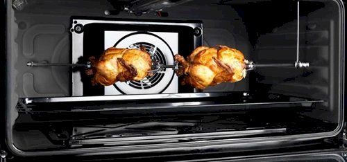 Frigidaire Cooker FNGE90JGRS 90x60 with Fan Steel
