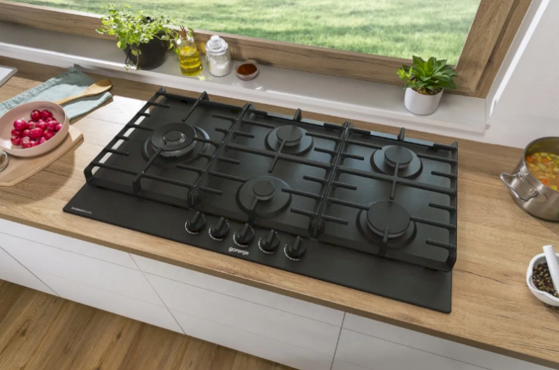 Gorenje Built-in Gas Hob GW951MB 90cm Black