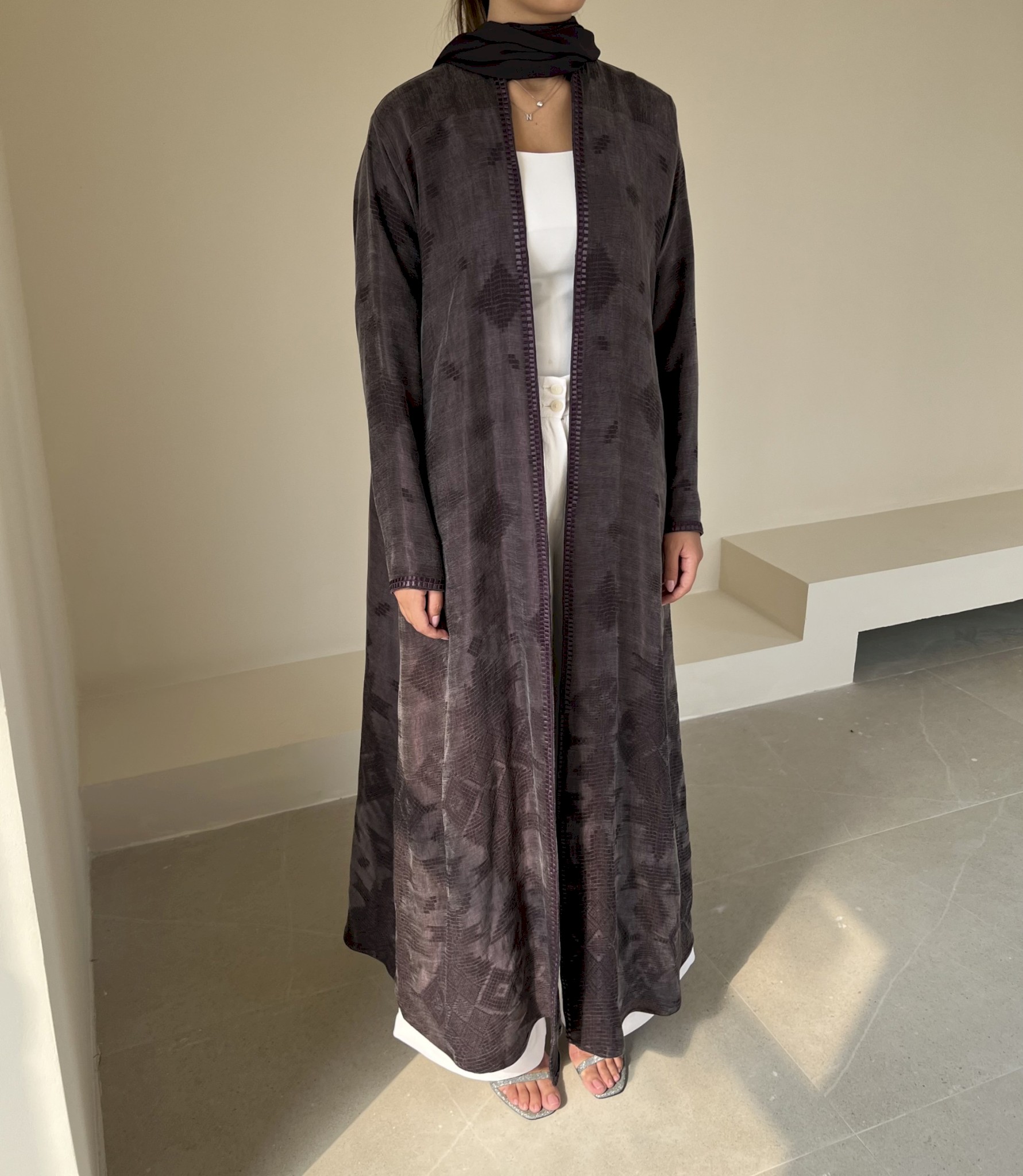 Mulbbery sadu-inspired cloak