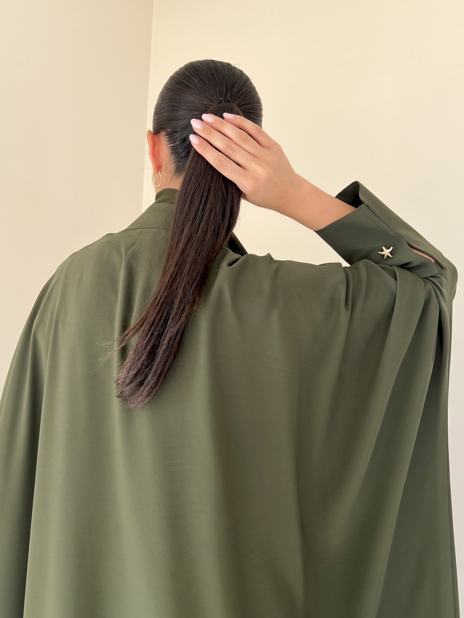 Green Coastal Charms Cloak