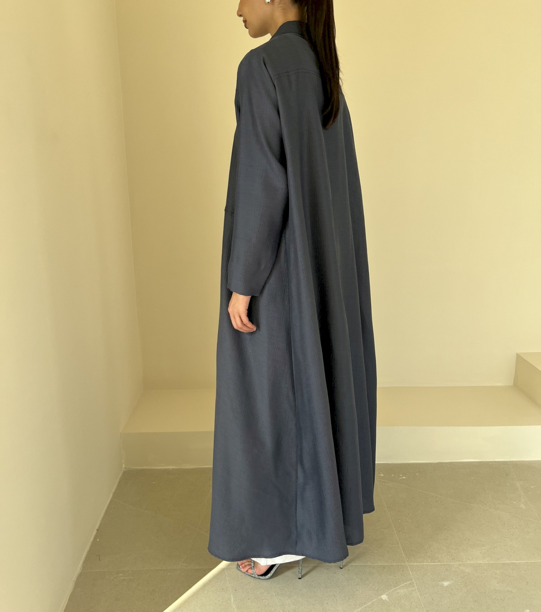 Patrol blue line abaya