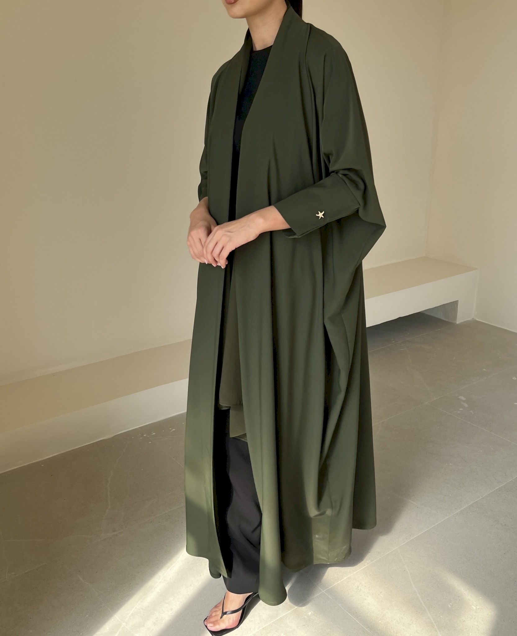 Green Coastal Charms Cloak