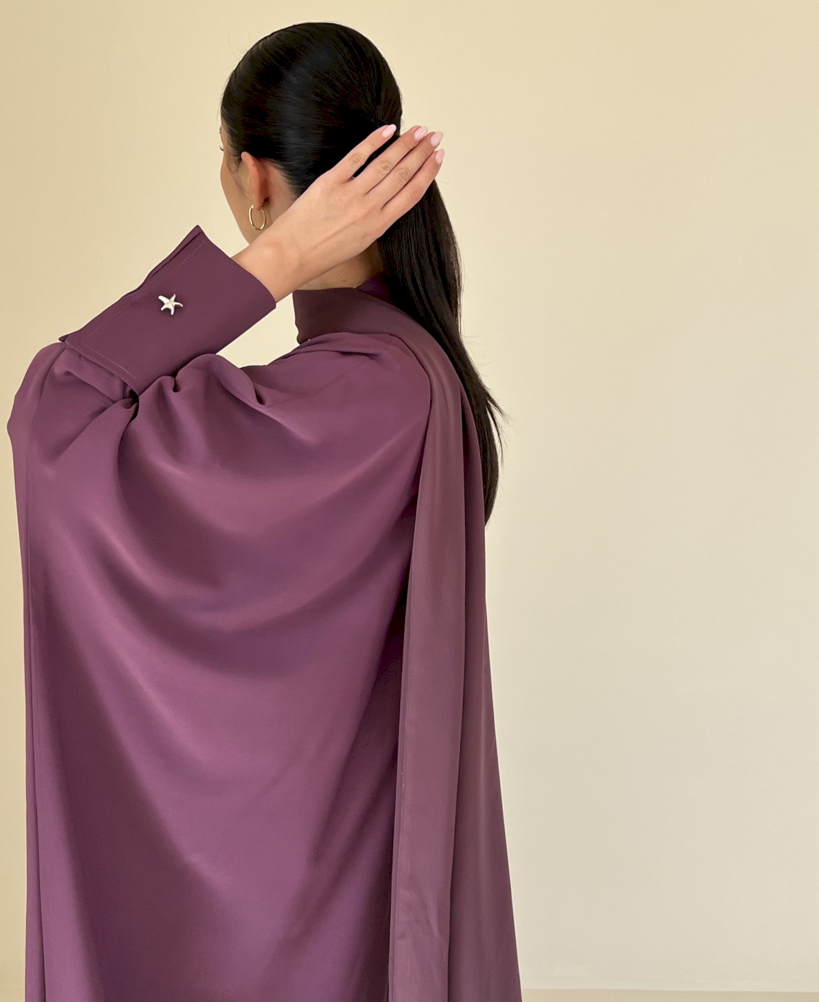 Mauve Coastal Charms Cloak