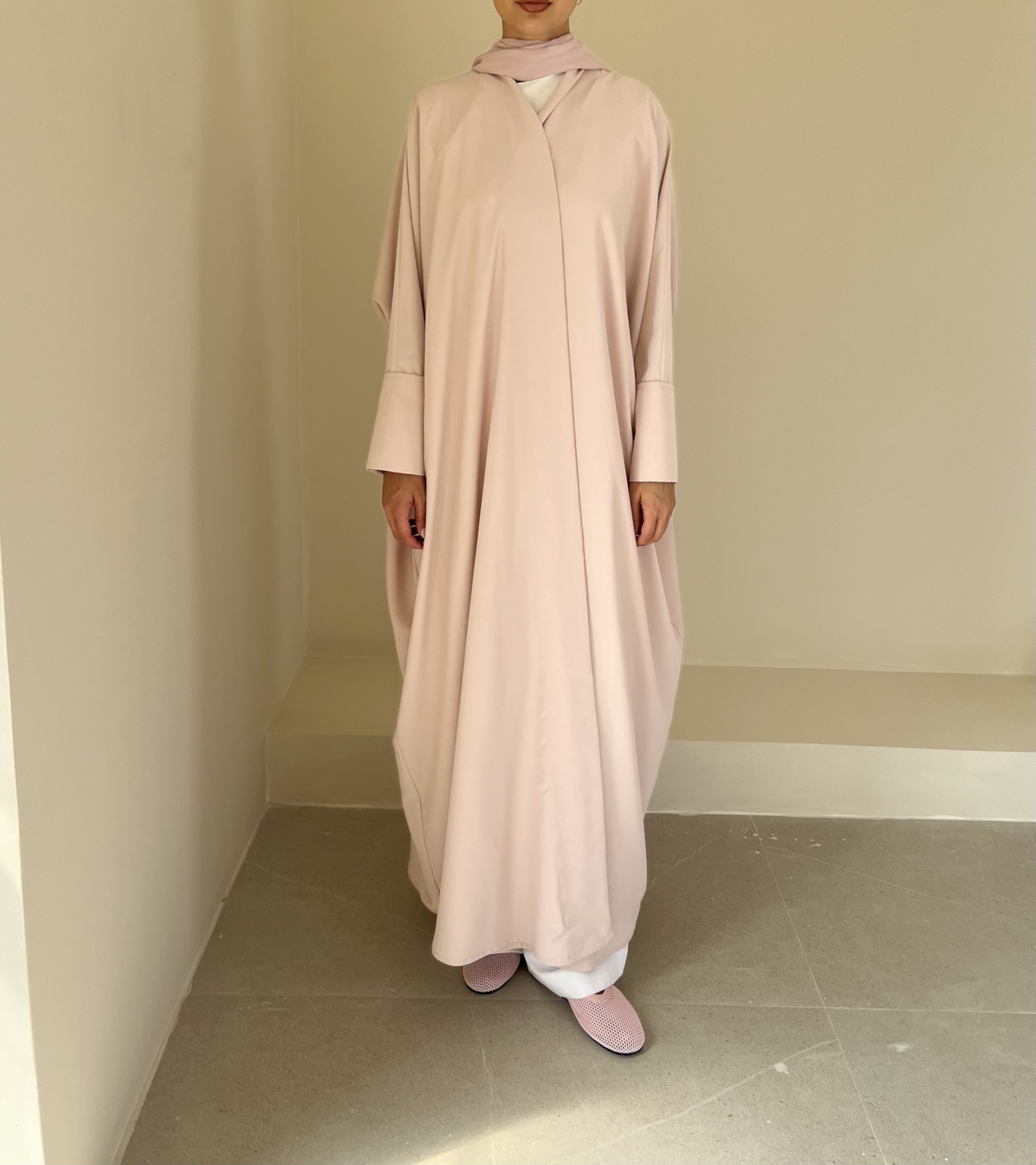 Baby pink Coastal Charms cloak