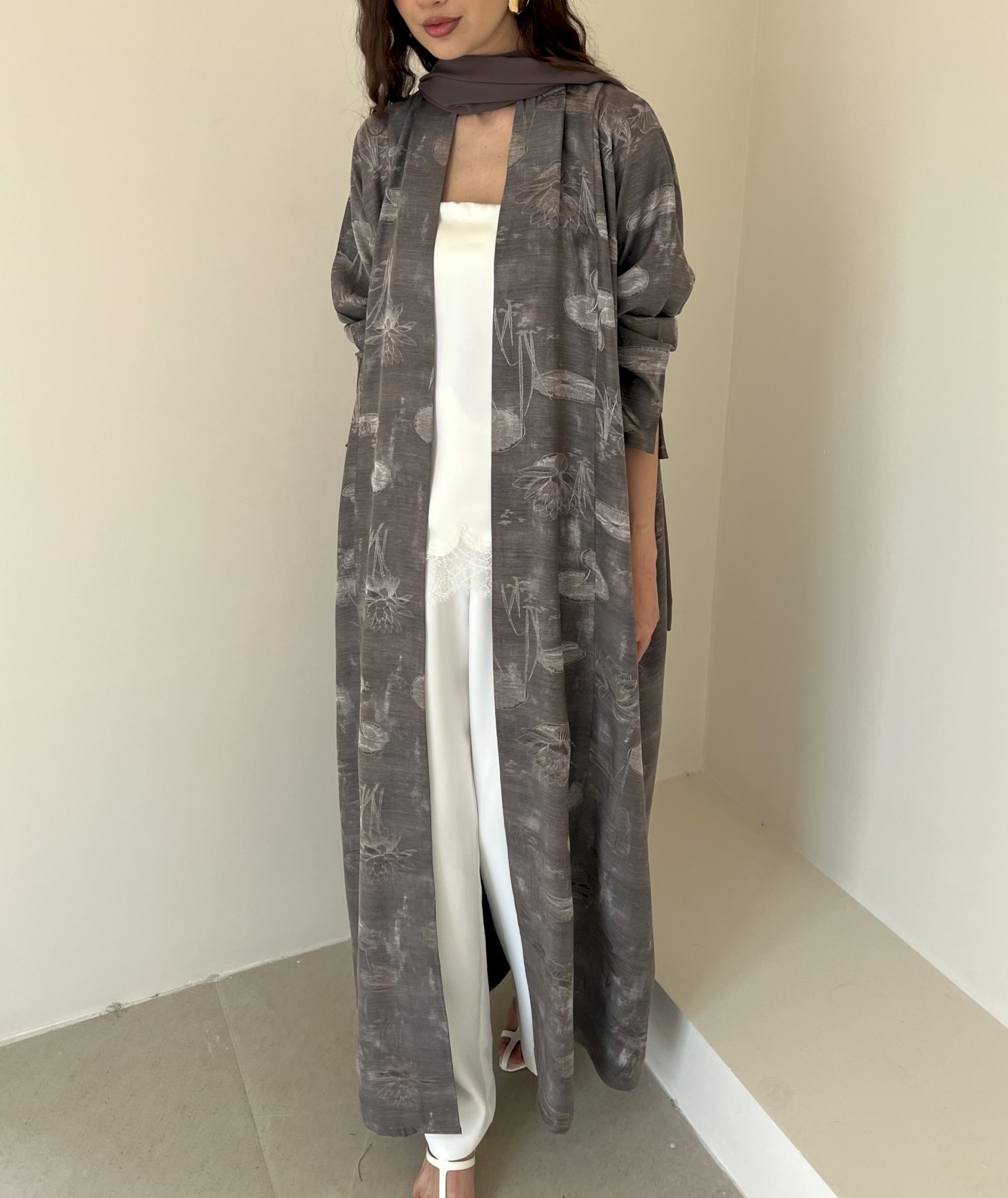 Mist Grey garden cloak