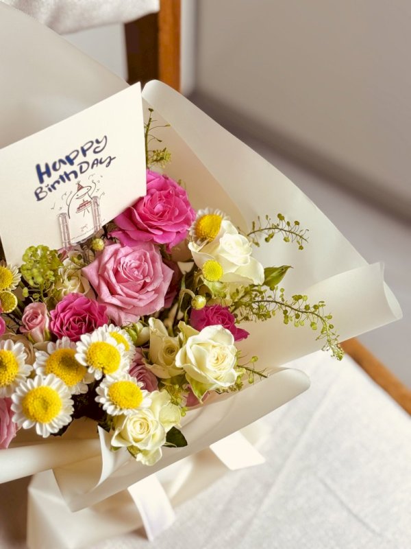 باقة ورد ميني