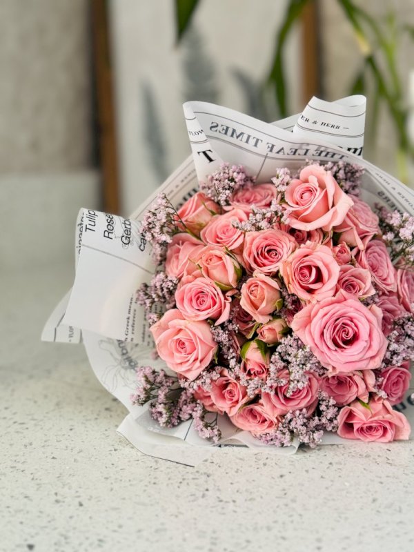 سلة من الطابع الفكتوري مع هدية