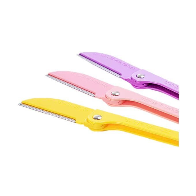 Feather-Flamingo S For Shaving Facial Body Hair - 3 Pieces