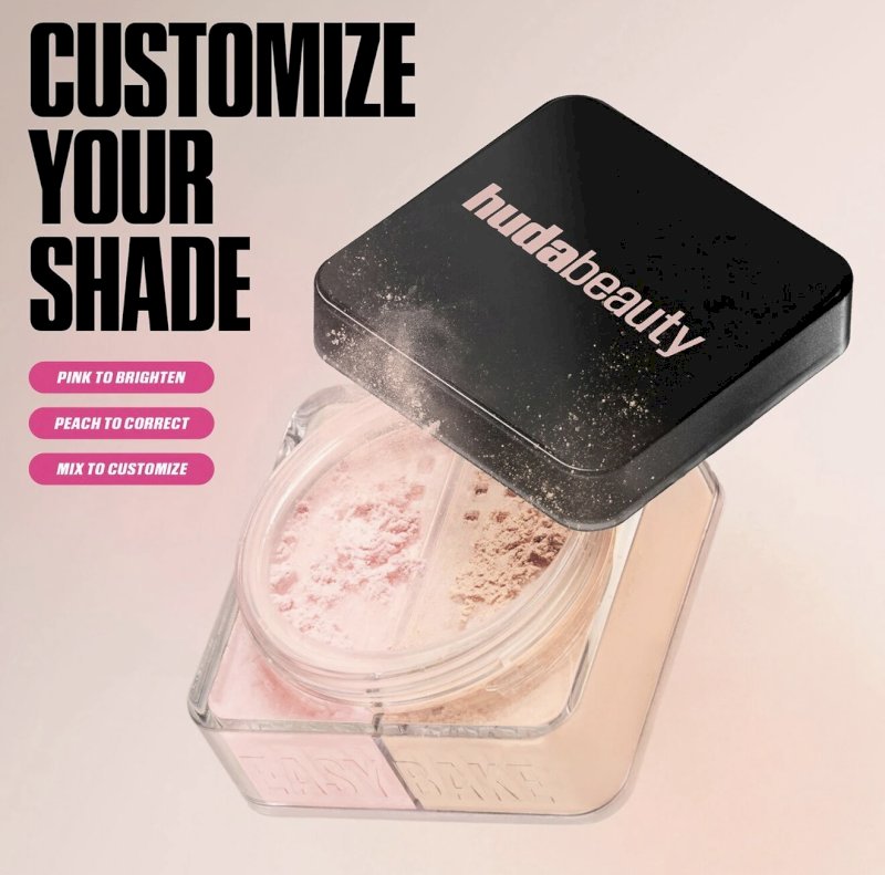 Huda beauty Easy Bake Duo Loose Powder