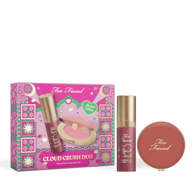 Too faced Cloud Crush Duo: Blurred Lip & Cheek Color Set