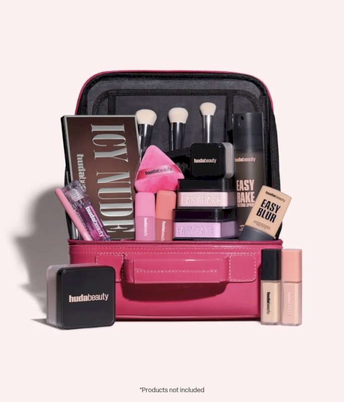 Huda beauty large vanity bag