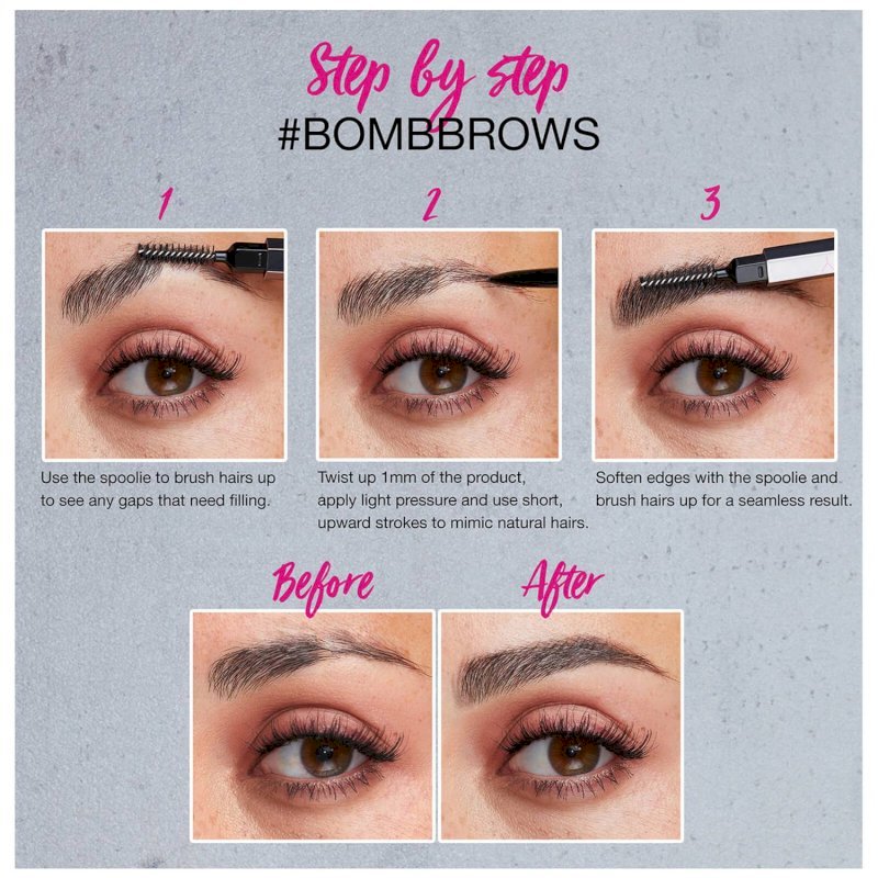 HUDA BEAUTY BOMB BROWS MICROSHADE PENCIL